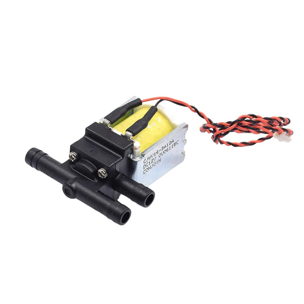 CJWV16-3A12A DC 12V Micro elettrovalvola a 2 posizioni a 3 vie valvola aria acqua interruttore di controllo del flusso per spazzatrice detergente per tappeti