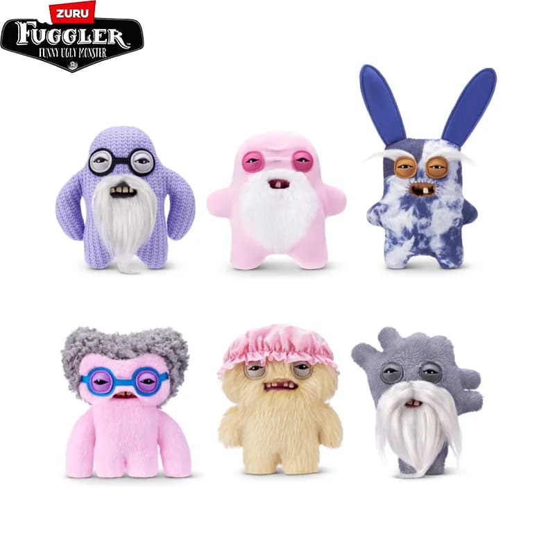 Originale Fuggler Peluche Vecchio Bambino Serie Serie Morbido Peluche Bambola Denti Mostro Brutto Simpatico Giocattolo Divertente Regalo di Compleanno per Bambini