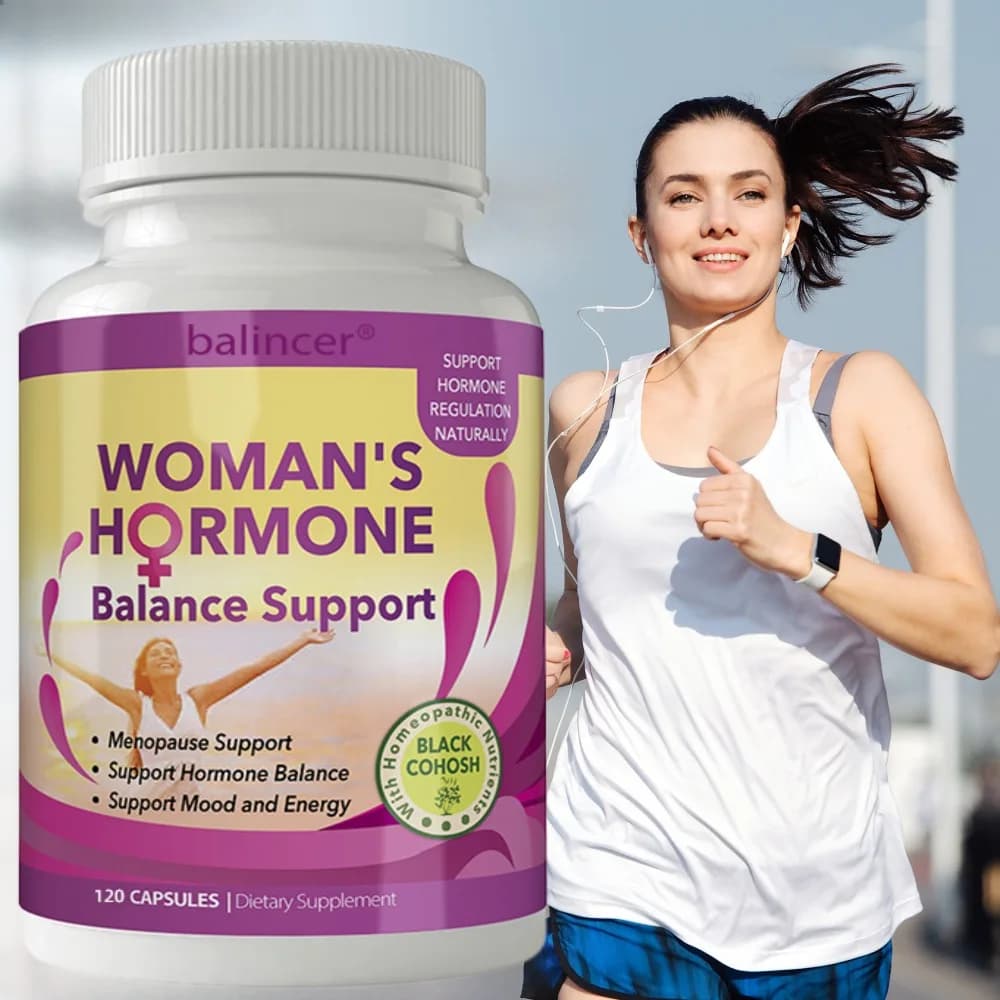 Integratore Nutrizionale per Donne - Aiuta a Alleviare i Sintomi della Menopausa, Bilancia il Sistema Endocrino, Supporta l'Energia e Migliora l'Umore