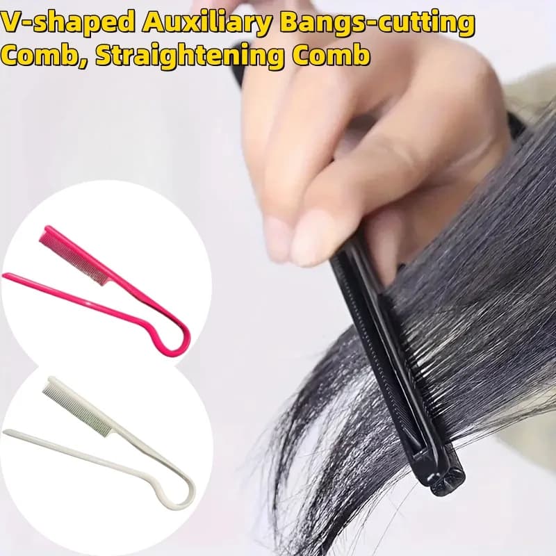V-shaped hair comb Combs for smoothing stick - The latest hair tool for an elegant look