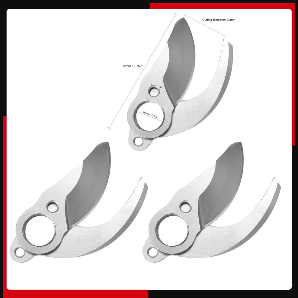 SK5 Cordless cutting blade 30mm electric shears accessory for efficient pruning fruit tree Bonsai tool for pruning branches