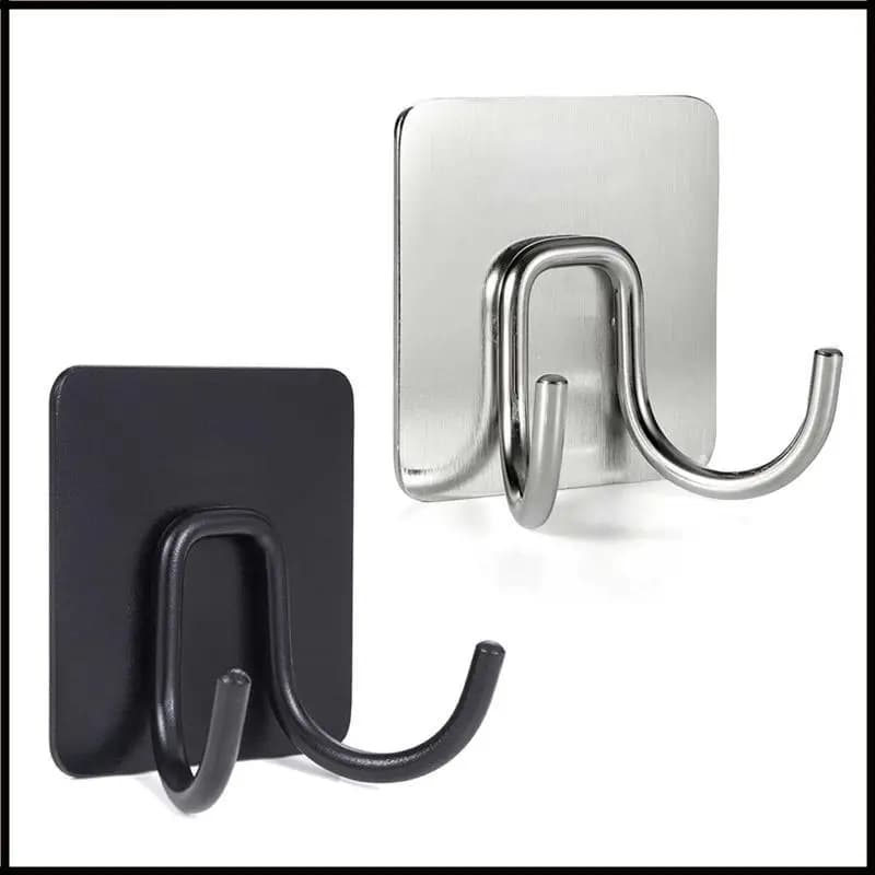 Asciugamano durevole a doppio ganci per cappotto per appendiabiti vestiti per cappotto moderno porta a parete per bagno piscina