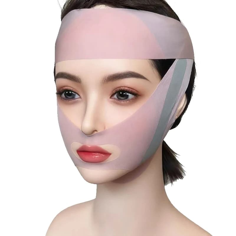 Benda dimagrante per il viso Lifting rassodante Antirughe Doppio mento Riduttore Guancia Bellezza Viso Scolpire V Shaper Strumento di bellezza per il viso