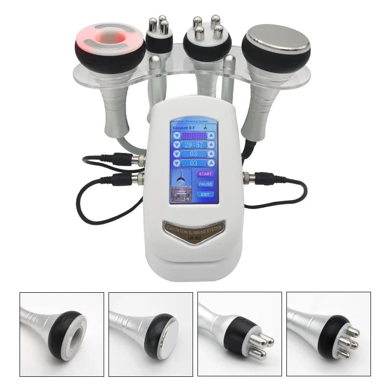 40K 3/4IN1 Ultrasound Machine Cable for Modeling the Body RF Empty Therapy Leather Strings Beauty Massage Cellul Face Lifting Massage