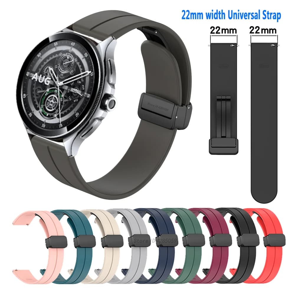 Cinturino magnetico in silicone per Xiaomi Watch 2 Pro cinturino Smart watch braccialetto per Xiaomi Watch 2 Pro accessori cinturino sportivo