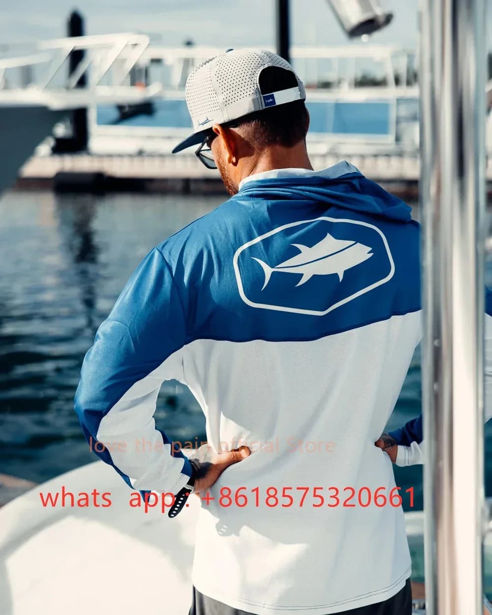 Fish Gear Mens Long Sleeve Fishing Hoodie Shirts Fishing Performance Apparel Camisa De Pesca Fishing Sun Protection Jerseys
