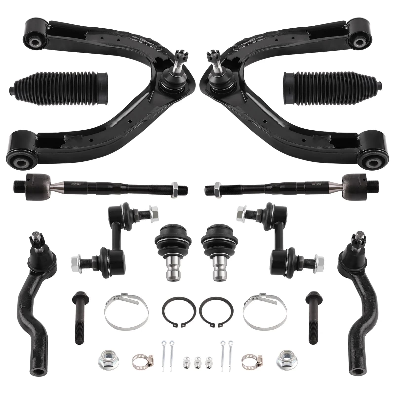 Braccio di controllo superiore anteriore con stabilizzatore dell'estremità del tirante con giunto sferico per Nissan Armada ES800032 EV800216 K750146
