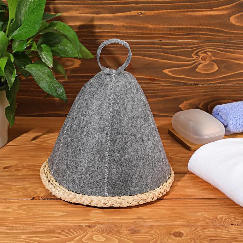 Sauna hats, sauna caps Sauna hats Sauna accessories Felt sauna cap for men and women