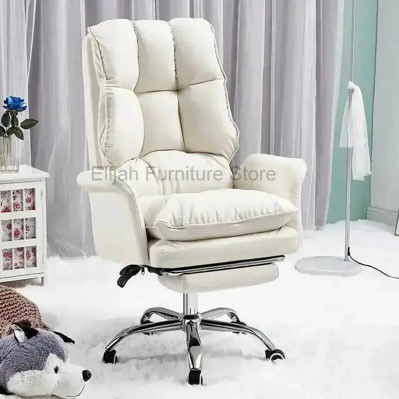 Sedia dal design ergonomico Gaming Chaise a dondolo Scrittura Rotante Computer Riunione Gamer Schienale Nordic Anime Sedie da soggiorno Pc