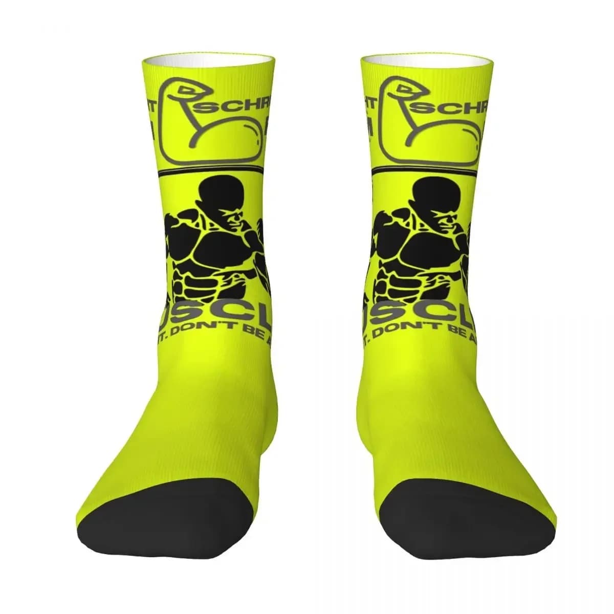 Dwight Schrute's Gym For Muscles Socks Harajuku Absorbent Socks for sweat Long socks for all seasons Accessories for men Women Gifts