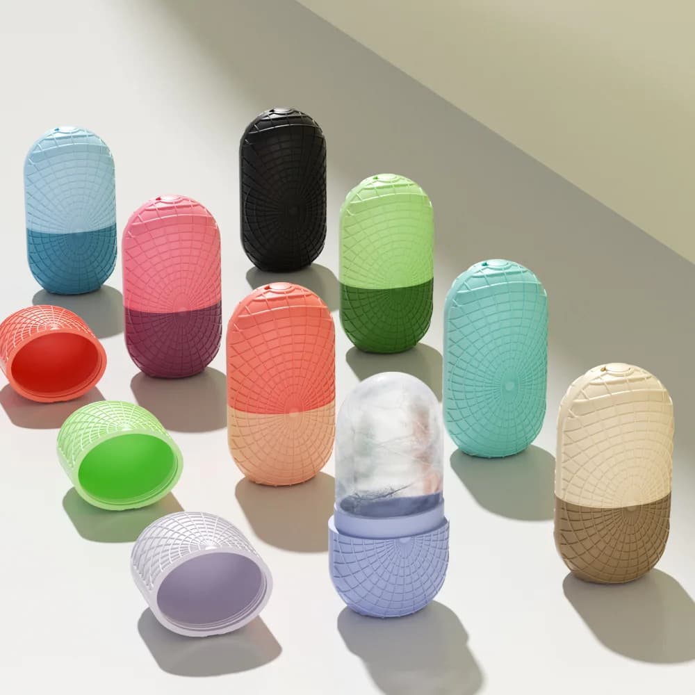 Vassoi in silicone Beauty Lifting Palla di ghiaccio Massaggiatore per il viso Contouring Eye Roller Trattamento viso Ridurre l'acne Strumento per la cura della pelle