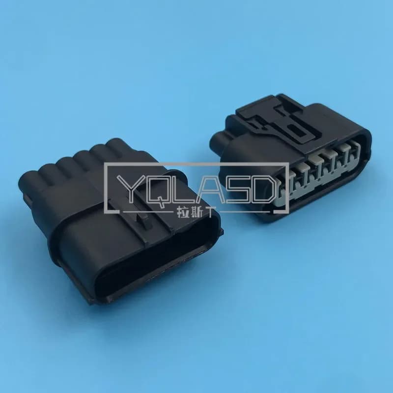 1 Set 6 Vie 6188-0658 6189-1012 1.2mm Connettore Per Auto Impermeabile HA CONDOTTO LA Luce Lampada Presa di Montaggio AC Per Honda Auto Spina
