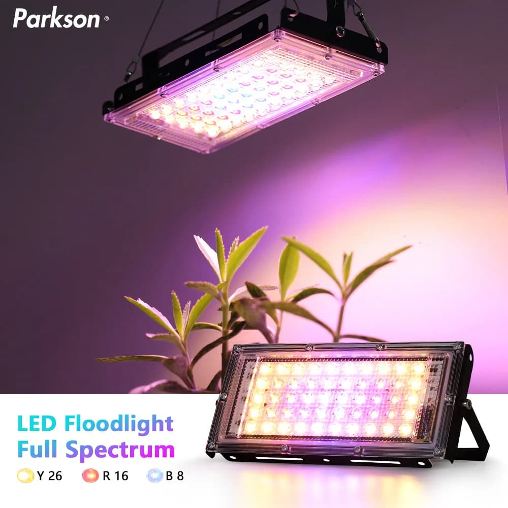 50W 220V Led Cultiva The LED Light Complete Spectro For Serra Seeds Flower Hydroponic Plant Growth Lighting Plant Hydroponic Lamp