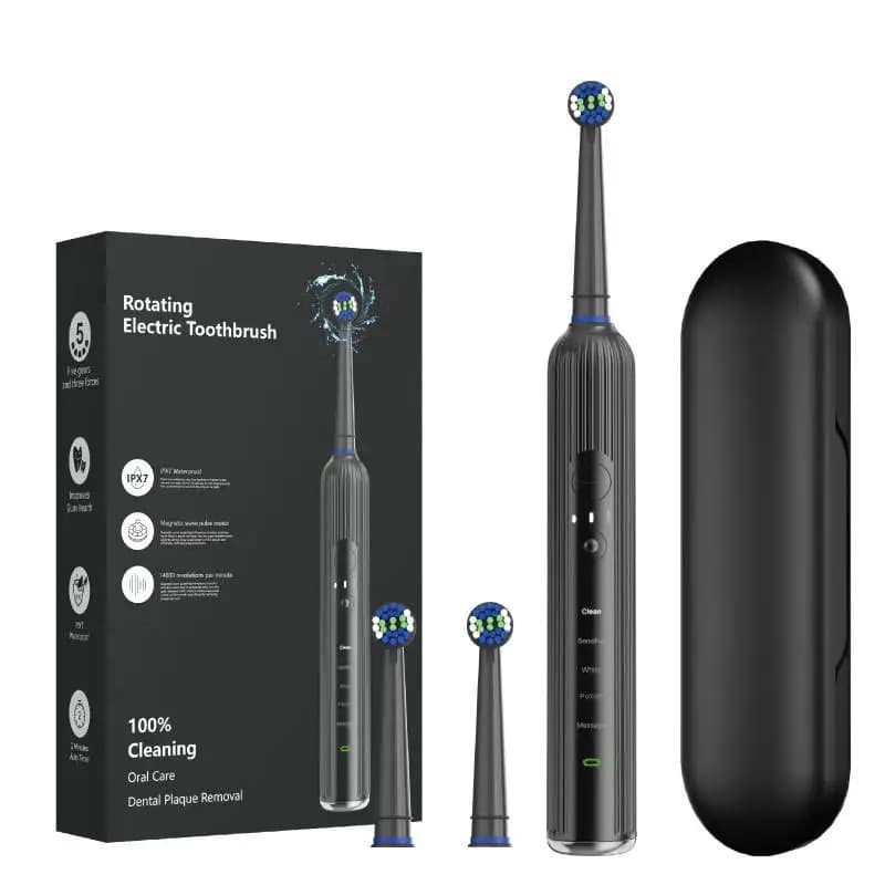 Sonicare smart rotating electric toothbrush, waterproof rechargeable rotating smart toothbrush compatible with Philips
