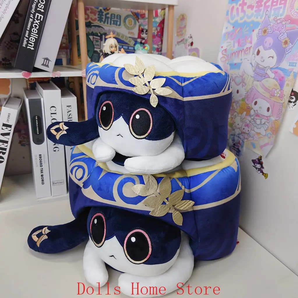 Gioco Compleanno Honkai: Star Rail Dr. Rapporto simpatico gatto cosplay morbido Dango farcito cartone animato peluche Thorw cuscino regalo di Natale anime