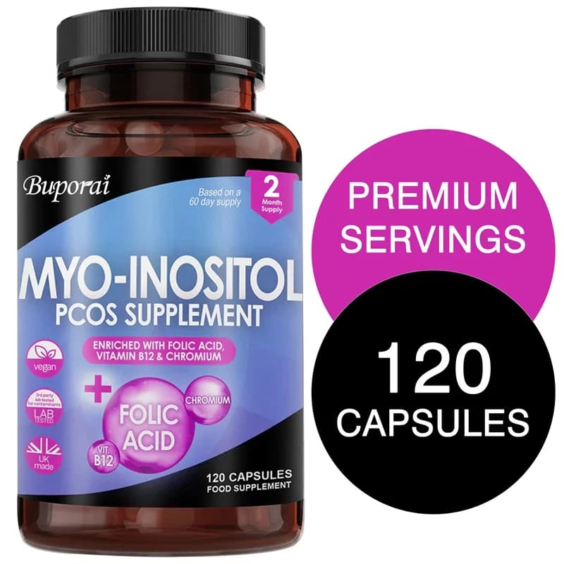 My-nositol PCOS supplement: supports healthy ovary function, regulates lipid metabolism, promotes healthy hair