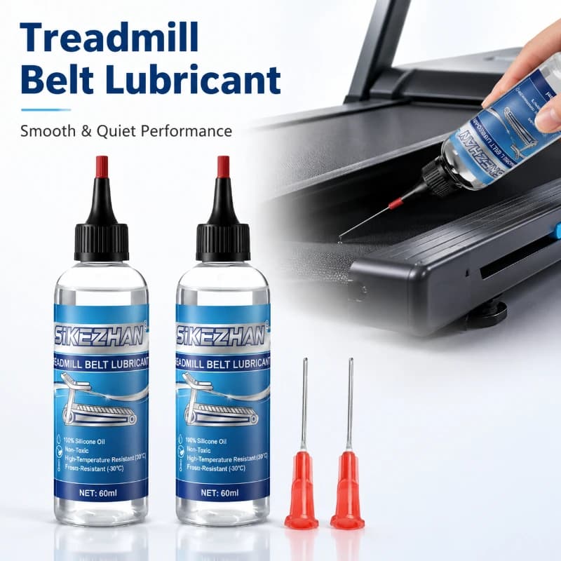 100% Silicone Treadmill Maintenance Lubricant 2oz Universal Anti-Wear Lube Reduce Operational Noise For All Gym Running Belts