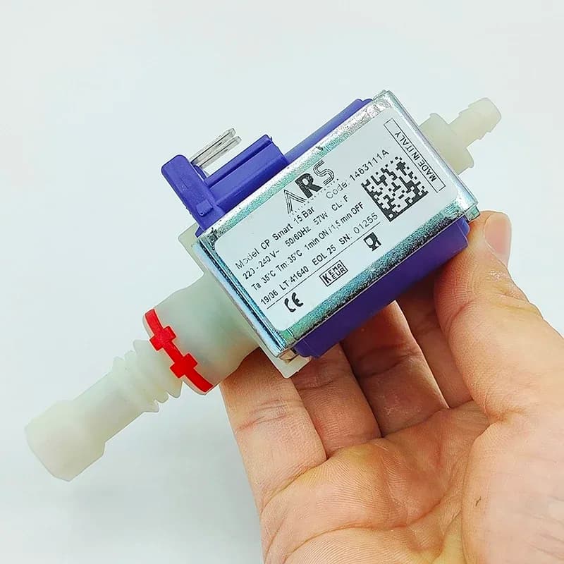 ARS AC 220V 240V 57W Mini pompa elettromagnetica tipo stantuffo pompa a solenoide pompa acqua flusso ad alta pressione 50 cc/min macchina da caffè