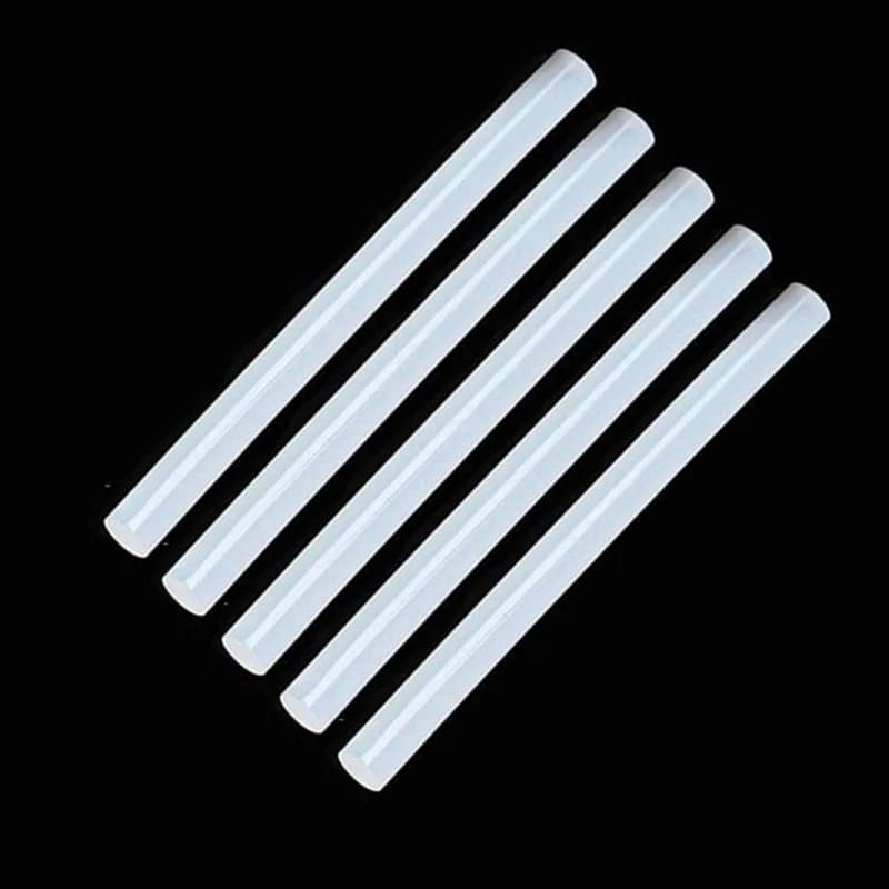 5pcs 7×100mm Hot Melt Glue Sticks Home Power Heat Pistol Adhesive Waterproof Make Jewelry Crafts Tool Repair Toys DIY Phone Case