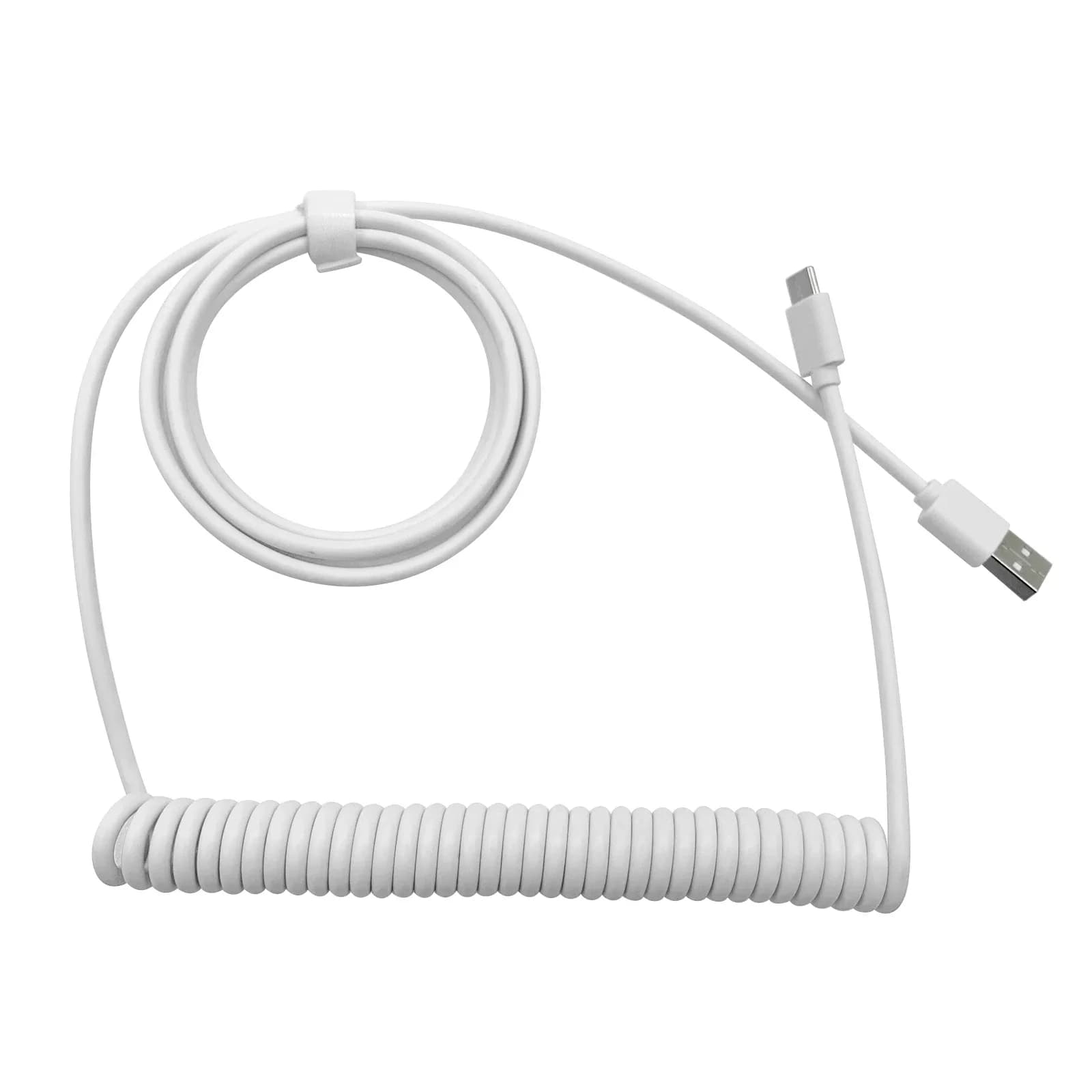 Cavo di prolunga del cavo dati della tastiera meccanica del Computer cavo di ricarica a spirale da tipo C a USB Plug-in Spring Line