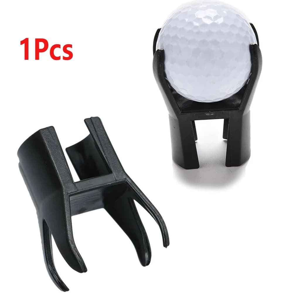 Raccoglitore di palline da golf, 1 pezzo di palline da golf a 4 poli, raccoglitore per la schiena, strumento superiore per raccoglitore di impugnature per golfisti