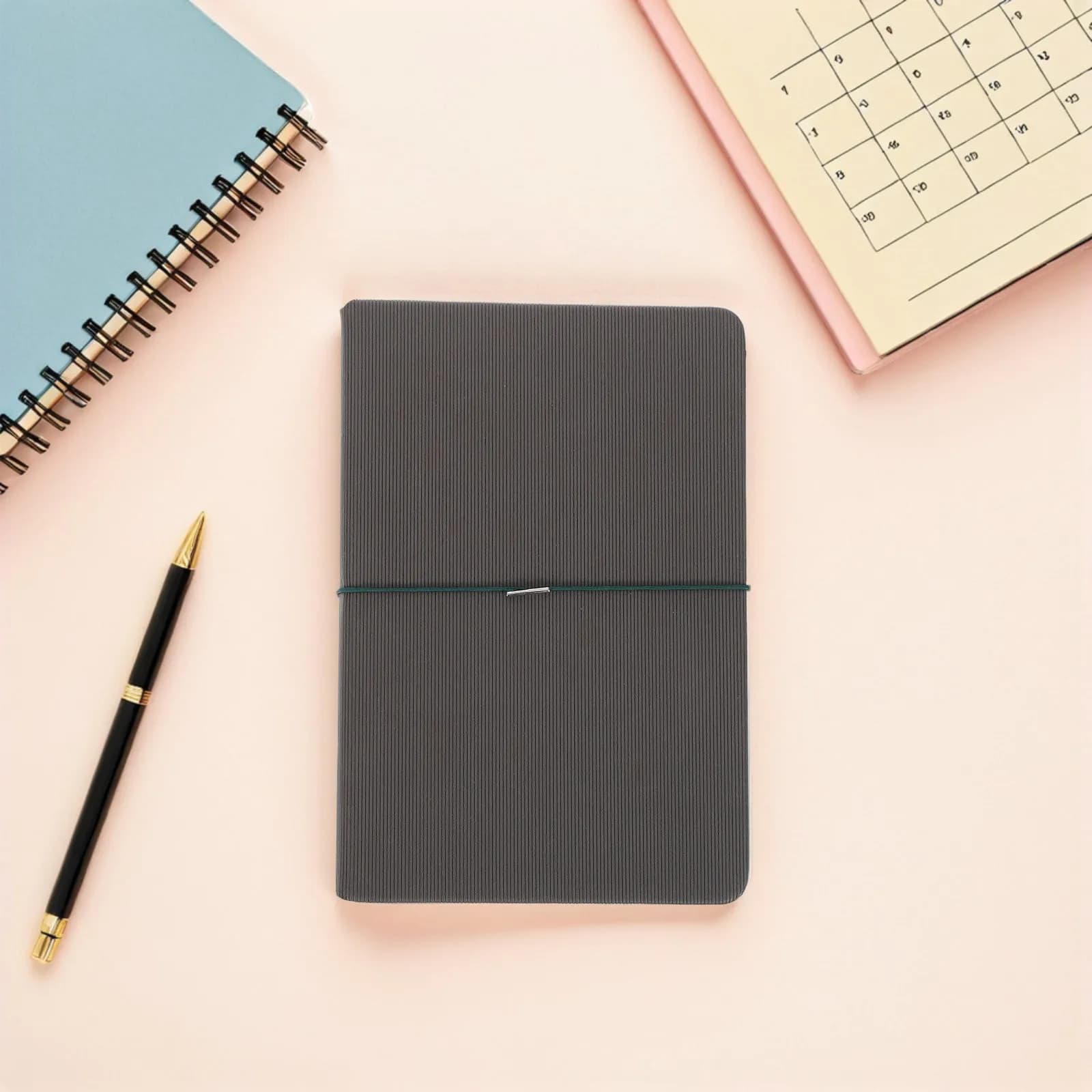 Set di 7 Elastici Regolabili per Quaderni da Viaggio, Chiusura a Cinghia per Diari, Agende, Accessori da Viaggio, Organizzatore per Taccuini