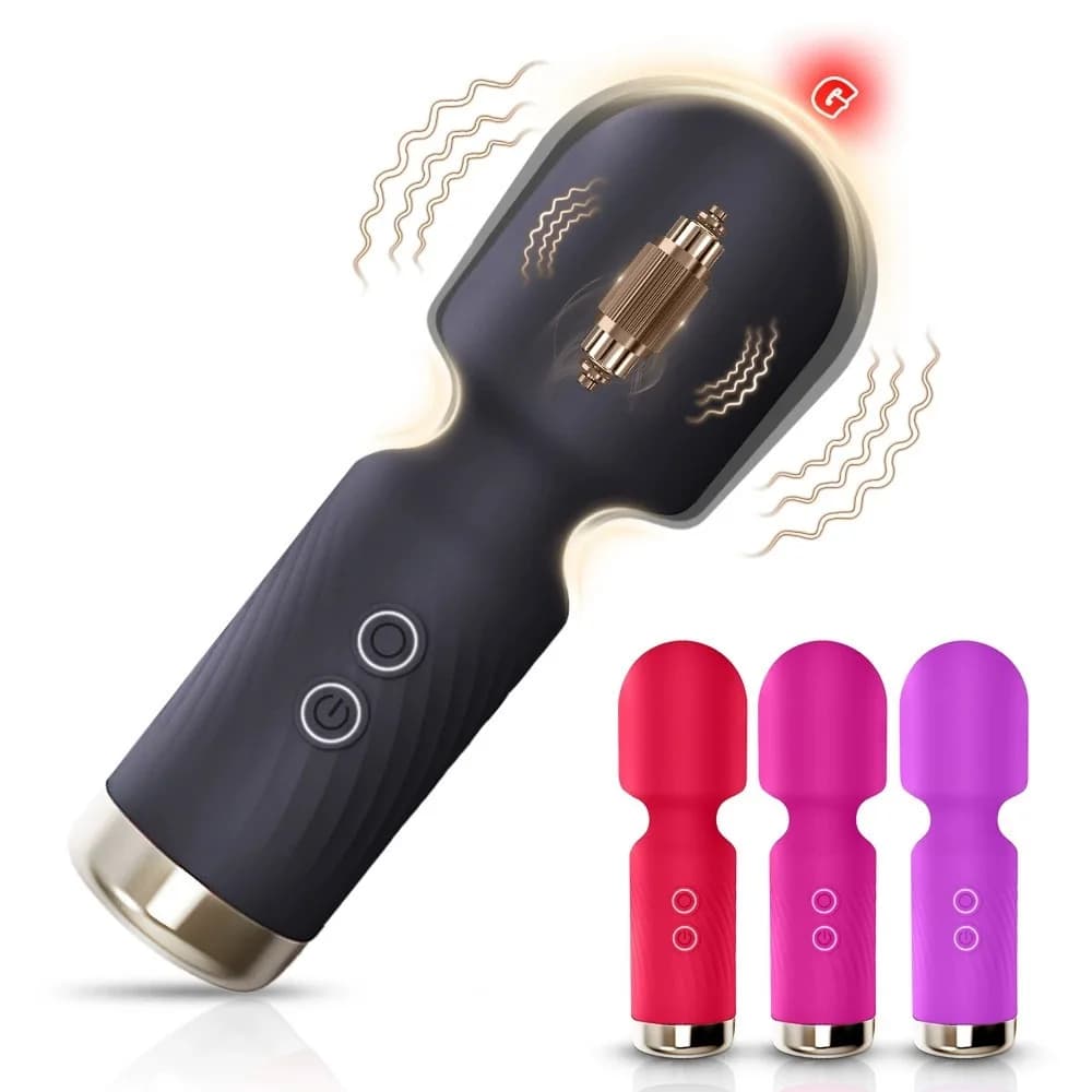Potente mini vibratore dildo per donna bacchetta per vibratore punto G donne stimolatore clitorideo per donne massaggiatore vaginale giocattoli adulti del sesso