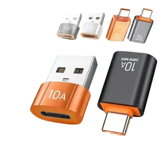 OTG Adapter from 10A /6AUSB to USB C Converter Type C to USB 3.0 USB Adapter for Xiaomi 14 MacBook Connector from USB to OTG Type