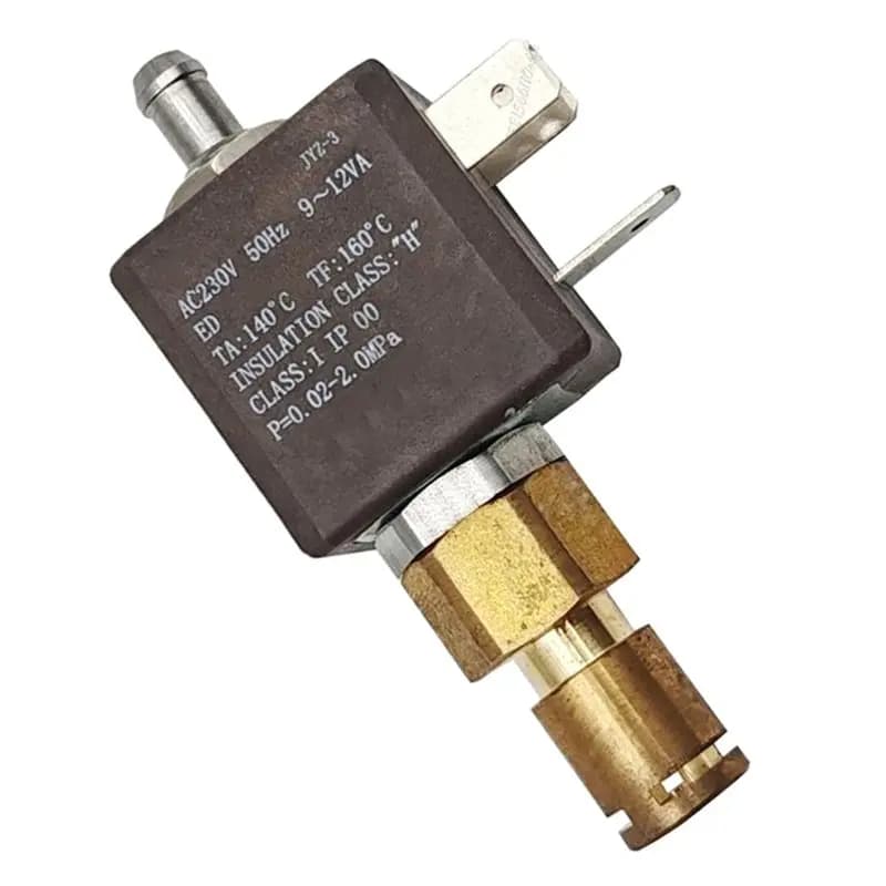 Valvola di controllo solenoide LLCS-230V per preparazione caffè/vapore e resistenza alle alte temperature per macchine da caffè espresso a capsule a pressione