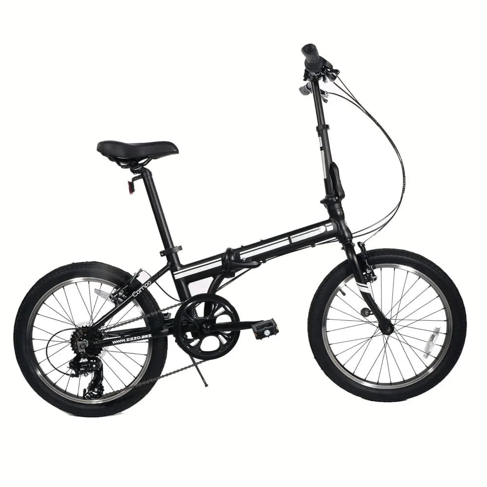 Bicycle Foldable Field 20 Inches with 7 Speed, Adjustable Handlebar Attachment, Light Frame, Customizable