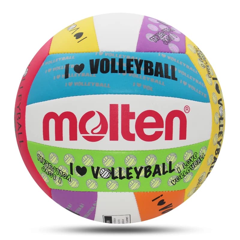 Le più nuove palline da pallavolo fuso Formato standard 5 Soft Touch PU Allenamento sportivo per interni ed esterni di alta qualità Partita Voleibol colorato