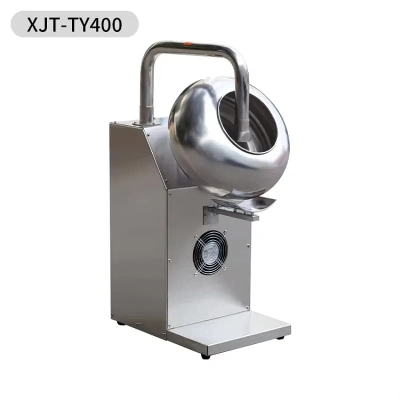Commercial Stainless Steel Sugar Coating Machine 2026 for Candy, Chocolate, Dry Fruit, Tablets, Semi