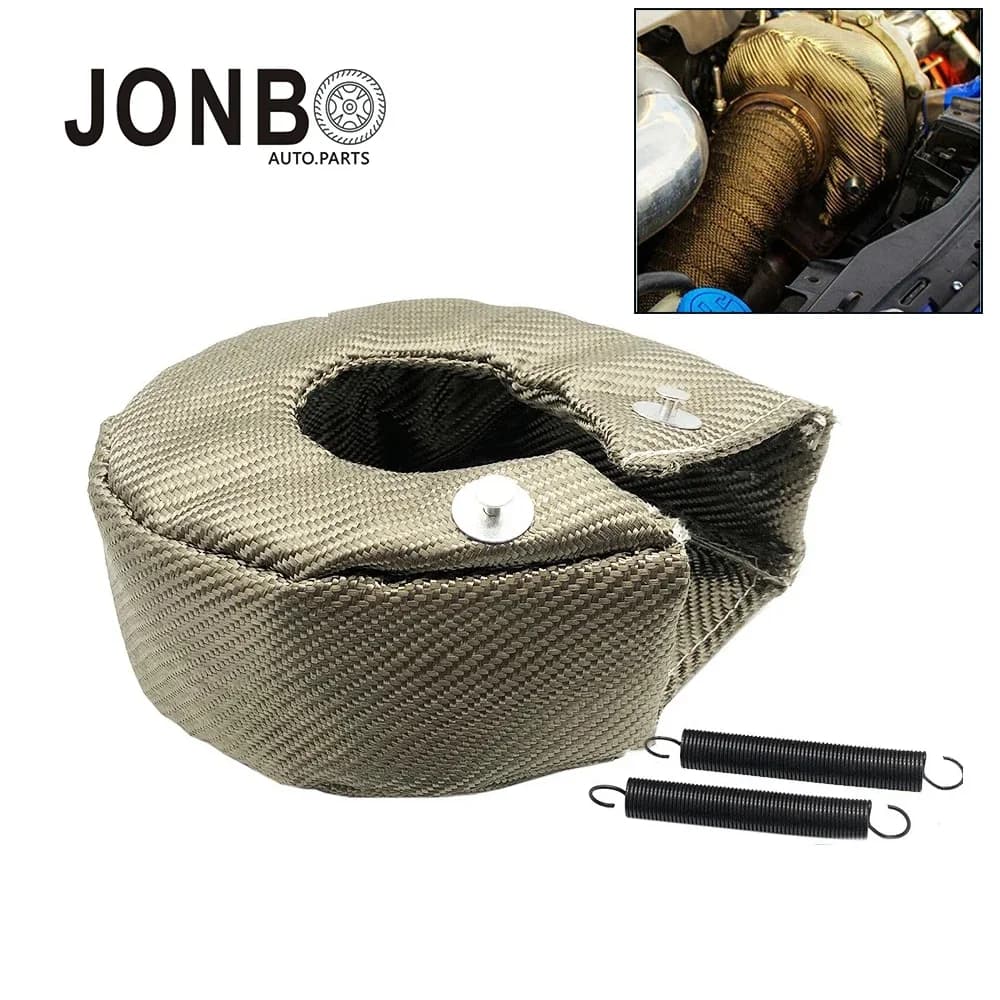 JONBO Turbo Blanket Turbocharger Heat Shield Barrier Cover For T3/25/28 GT25/28/30/32/35/37/26