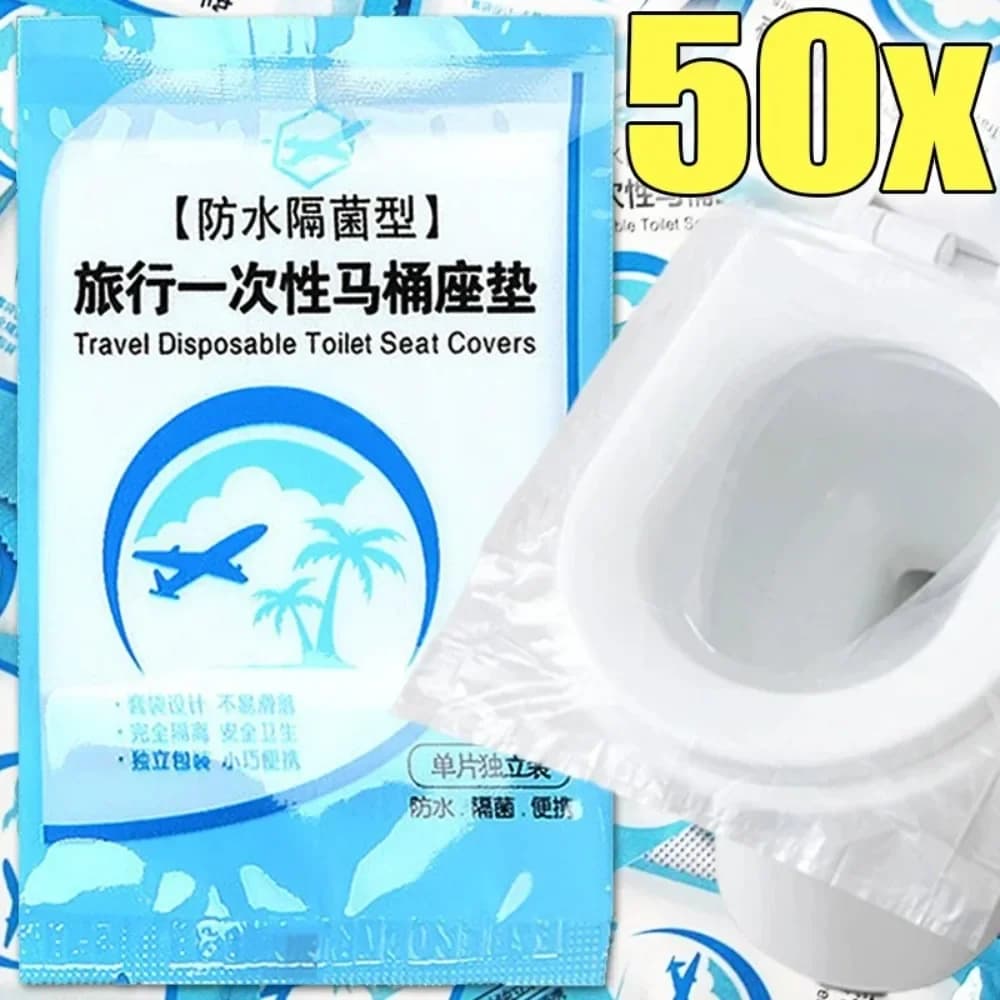 Accessori per il bagno usa e getta coprisedili per WC coprisedili per scarpe borsa portachiavi coperchio zaino WC pantofole portafoglio protettivo