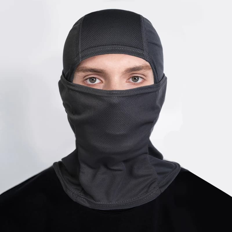 Passamontagna Integrale Musion per Ciclismo, Maschera Antivento Traspirante con Protezione Solare, Ideale per Ciclismo e Attività all'Aperto, Stile Street Hip Hop