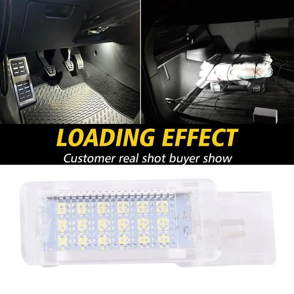 Per VOLKSWAGEN B5/B6/CC Mini lampada da sedile Lampada da pedana Lampada a LED Luci per bagagliaio Luci per seggiolino auto impermeabili