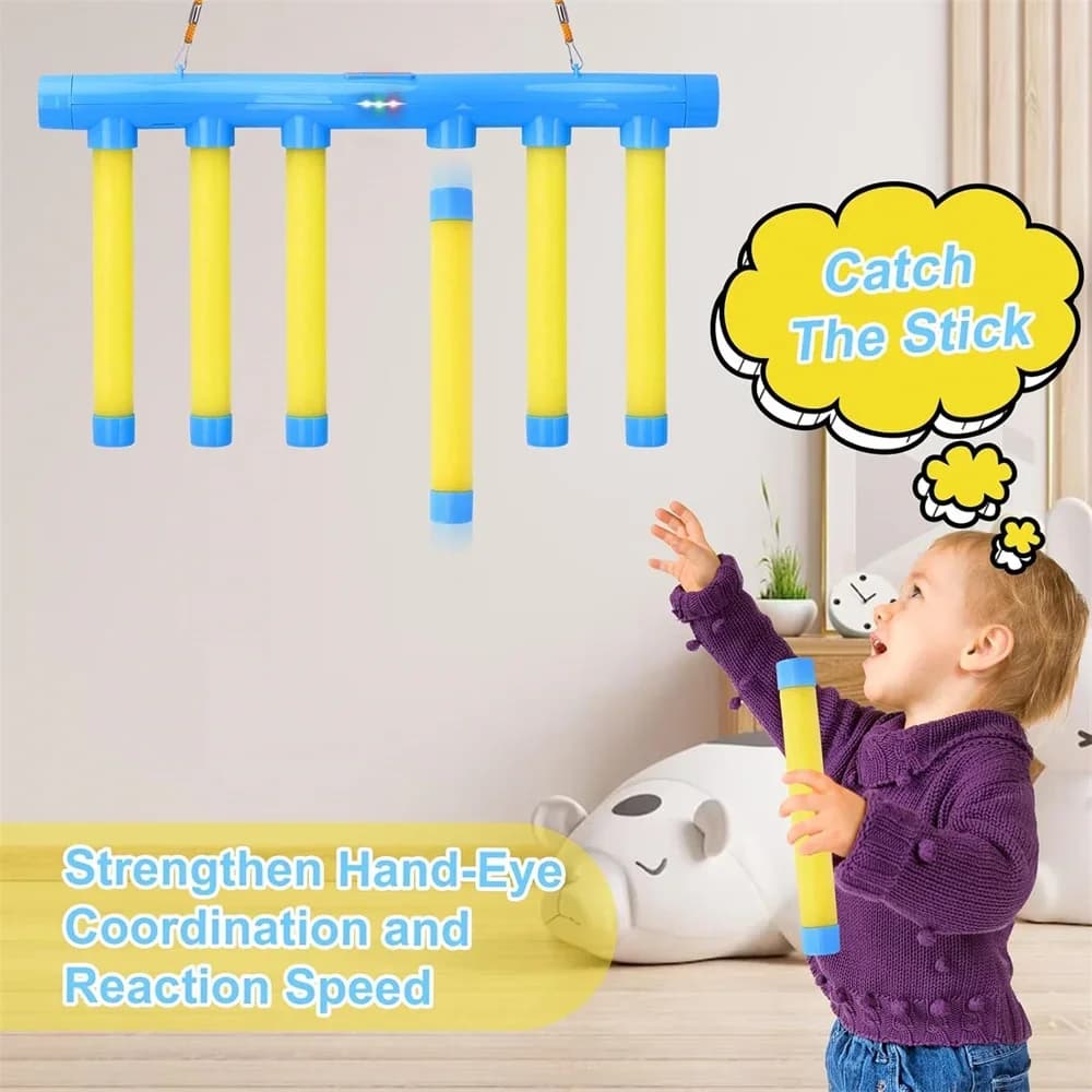 Children's Sticks Game, Educational Toy to Train Reactivity, Interactive Teacher-Son