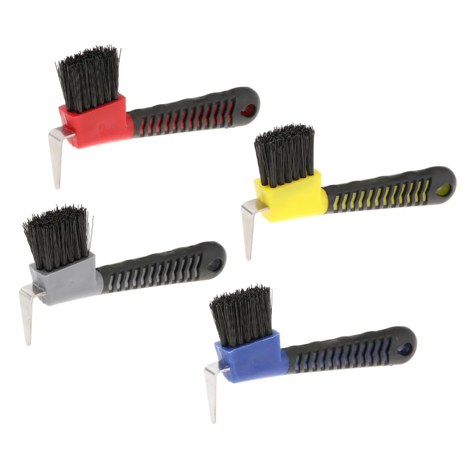 2 in 1 Spazzola per zoccoli di cavallo Strumento per toelettatura equestre Scarpe da cavallo Spazzola per pulizia Spazzola per zoccoli di animali per forniture Scarpe per raspa per zoccoli