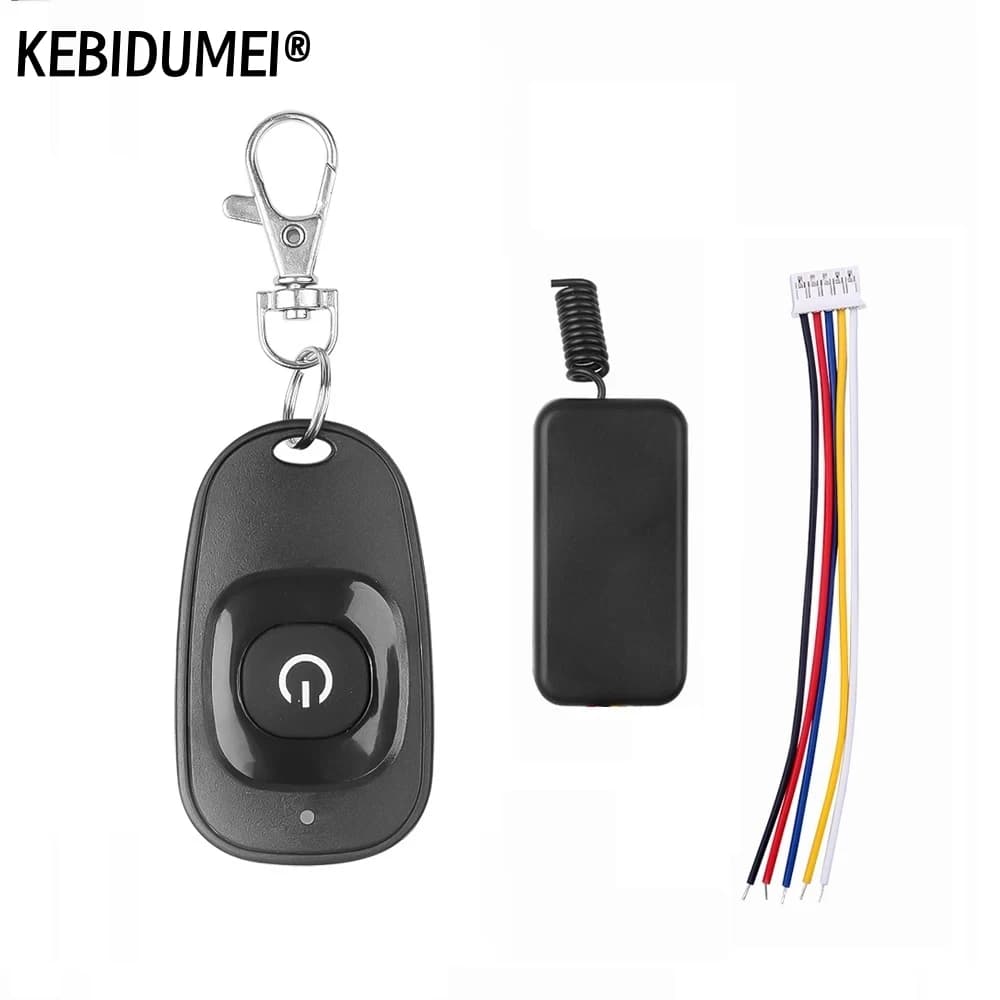 433 mhz Wireless RF Telecomando DC 5 V 9 V 12 V 1CH Mini Relè Interruttore Lampada A LED Controller Modulo Ricevitore Trasmettitore FAI DA TE