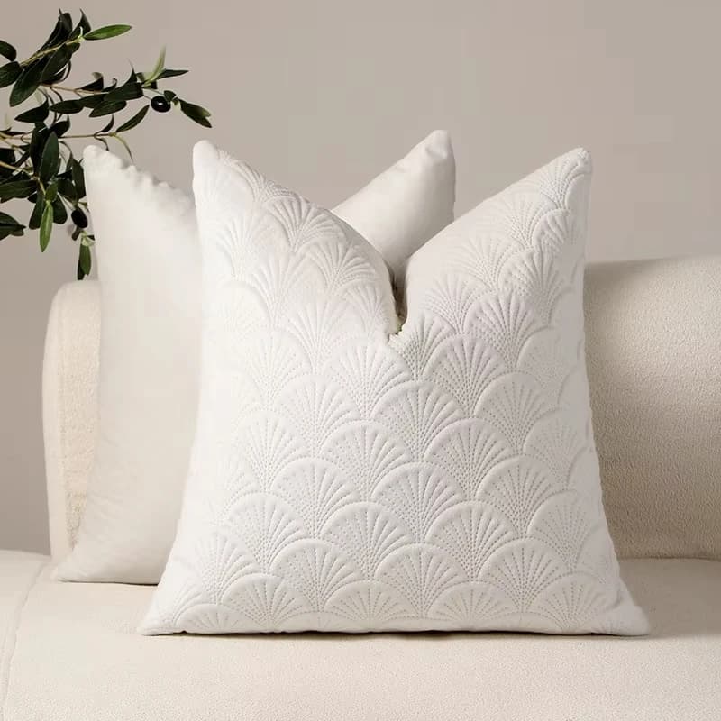 1 pz design fodera per cuscino in velluto 45 * 45 cm federa decorativa per divano soggiorno camera da letto arredamento fodera per cuscino beige grigio