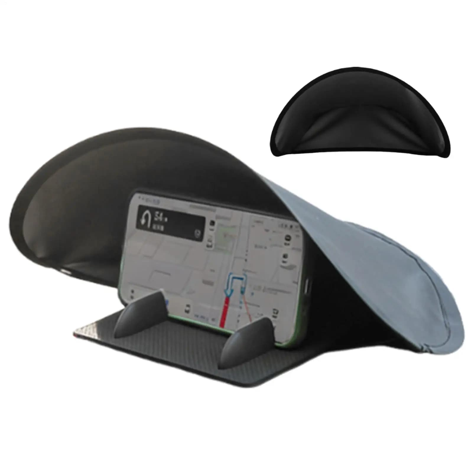 Parasole per Telefono Auto, Copertura Pieghevole Anti-Riflesso, Protezione Solare per Smartphone, per Cruscotto Auto e SUV, Navigazione Durante la Guida