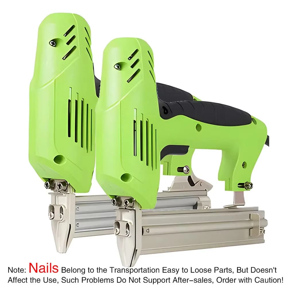 Pistola sparachiodi elettrica Cucitrice Pistola Strumenti per la lavorazione del legno 220V Chiodatura Cucitrice Sparatutto Mobili Cucitrice Inquadratura Tacker Strumento manuale fai da te