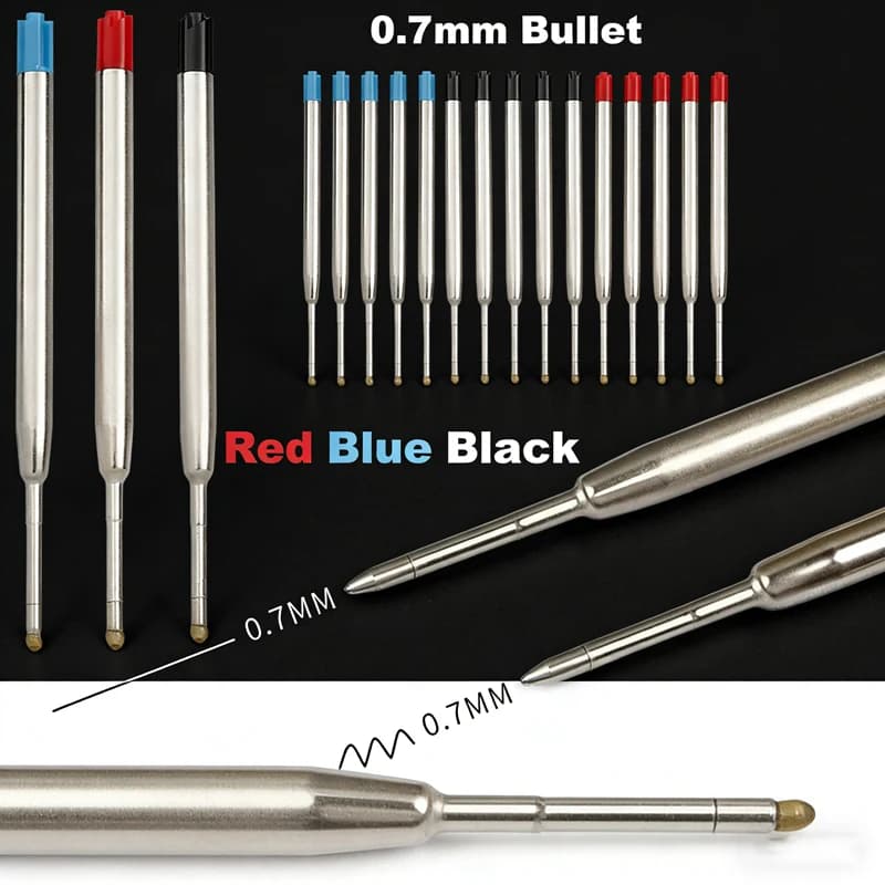 5-20 pieces L: 3,9 inch/99 mm G2 ballpoint pen with medium tip, blue ink, red, black, for office and school stationery articles