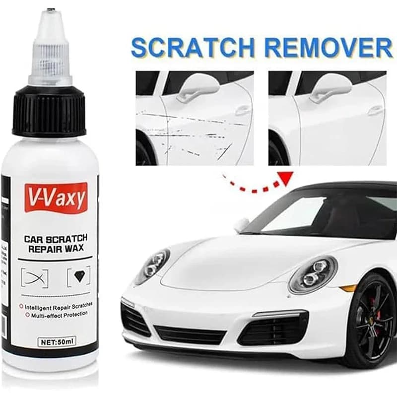 Vvaxy Cera per riparazione graffi auto Riparazione graffi per automobili Vernice Cera lucidante per graffi V-vaxy Vetro liquido Smalto per auto Accessorio automatico