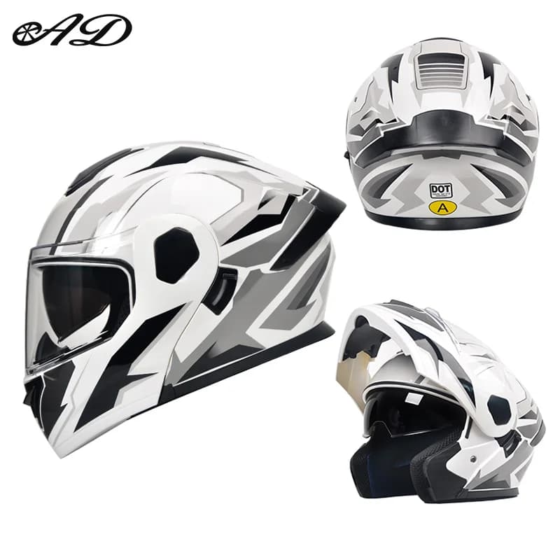 Unisex ABS Best Custom Open Face Motorcycle Helmets for Adults - Factory of Cycling Helmets and Motorcycles
