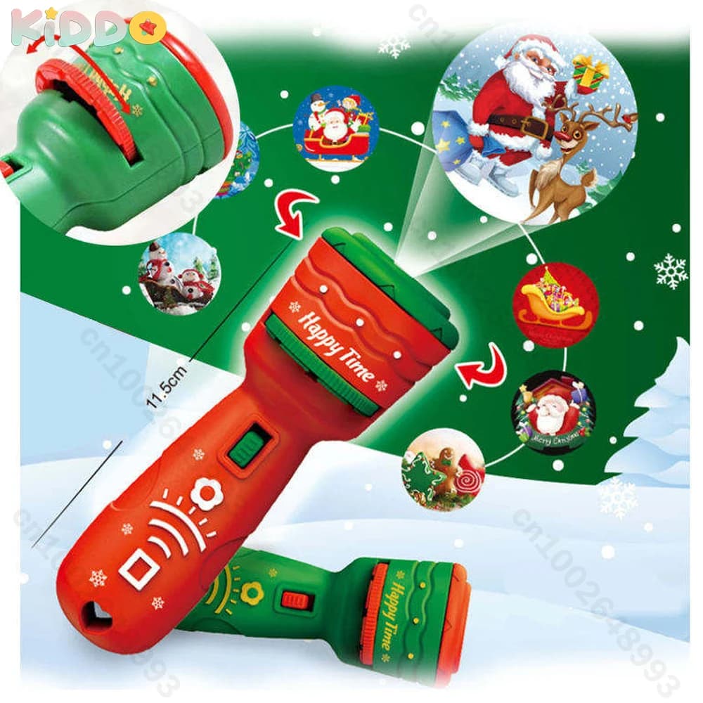 Torcia a proiezione Proiettore Slide Story Machine Giocattolo della buonanotte Ragazza Ragazzo Lampada Incandescente Bambini Lightstick Giocattolo educativo Regalo di Natale