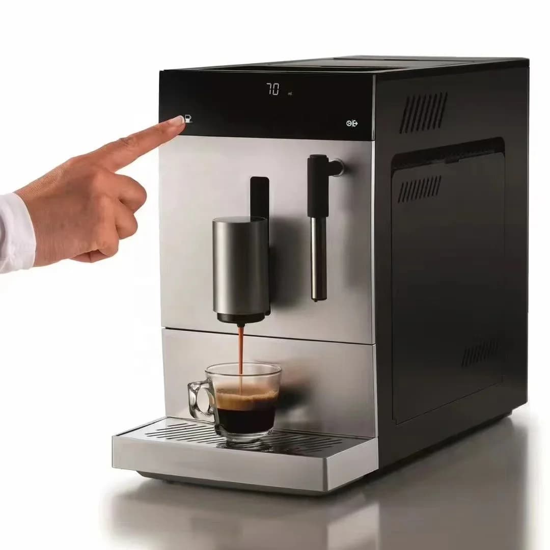 - Kahve Makinesi espresso coffee maker with automatic multifunction Slim Compact One Touch