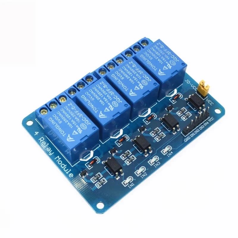 4 channel relay screen module compatible with Arduino R3 MEGA 2560 1280 DSP ARM PIC AVR STM32 Raspberry Pi