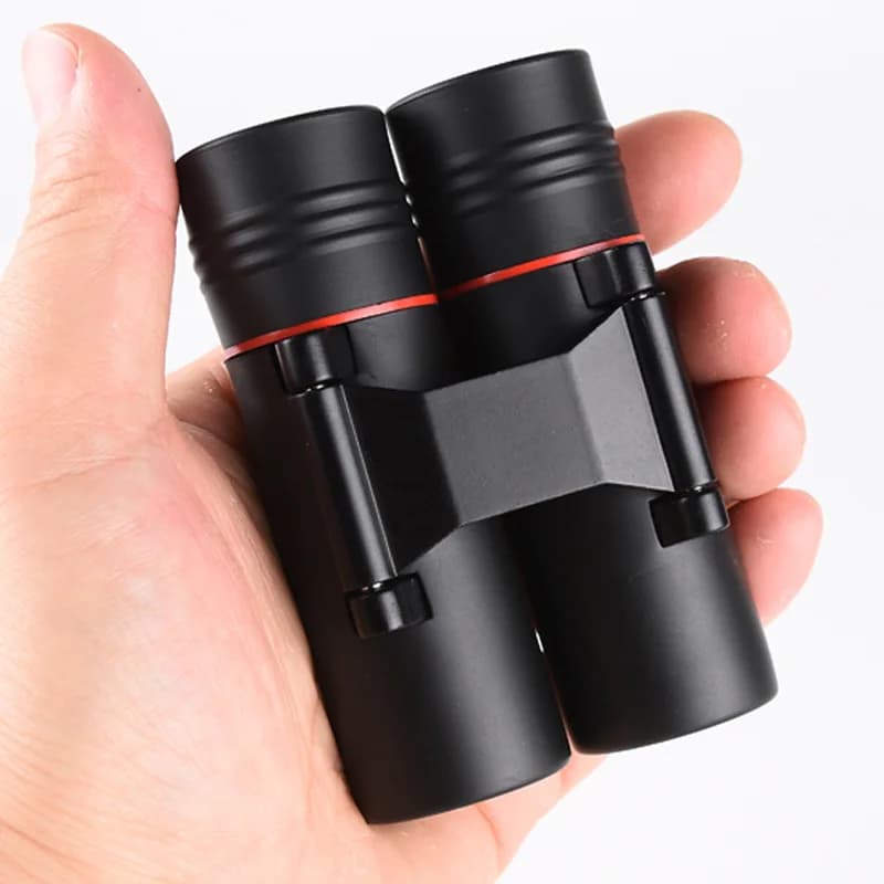 Binocolo con messa a fuoco automatica ad alta potenza Telescopi tascabili pieghevoli HD portatili Ottica BAK4 FMC per caccia sportiva Viaggi di campeggio all'aperto