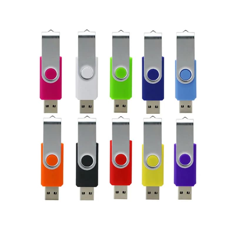 10PCS USB a forma di chiave Pendrive Memory Stick in metallo 128MB 1GB 2GB 4GB 8GB 16GB 32GB 64GB Chiavetta USB Pen Drive Flash USB Disco